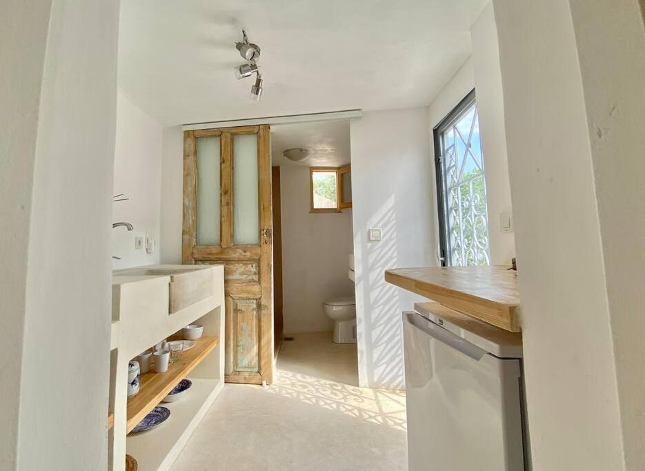 Stylish Vathy Studio With Sea View Luaran gambar